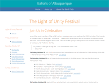 Tablet Screenshot of abqbahai.org